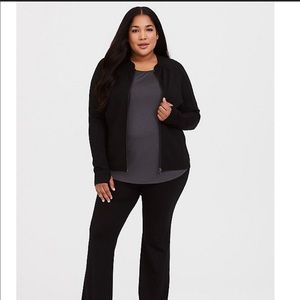 NWT Torrid 4x Black Mesh Active Jacket